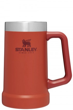 Cups Stanley Adventure Big Grip Beer Stein | 24OZ Mugs Rojas | MADE-27613