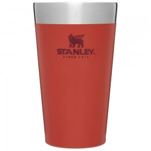 Cups Stanley Adventure Stacking Stainless Steel Beer Pint | 16OZ Tumbler Rojas | IGTN-95234