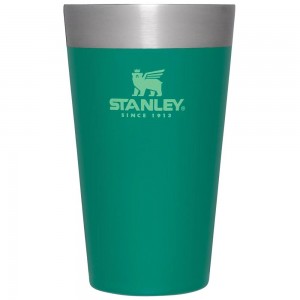 Cups Stanley Adventure Stacking Stainless Steel Beer Pint | 16OZ Tumbler Verde | ZSKD-80641