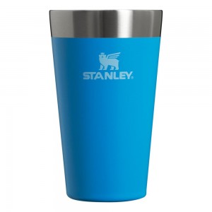 Cups Stanley Adventure Stacking Stainless Steel Beer Pint | 16OZ Tumbler Azules | EXCJ-36892