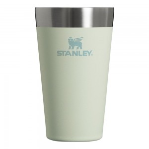 Cups Stanley Adventure Stacking Stainless Steel Beer Pint | 16OZ Tumbler Darkseagreen | CHDB-95482