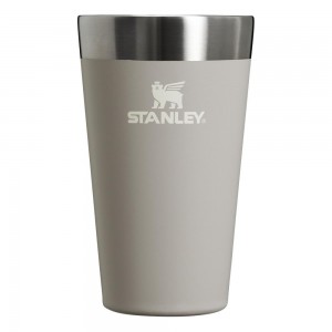 Cups Stanley Adventure Stacking Stainless Steel Beer Pint | 16OZ Tumbler Gris | ICOB-82136