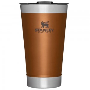 Cups Stanley Classic Stay Chill Insulated Beer Pint | 16OZ Tumbler Marrones | NQHF-29130