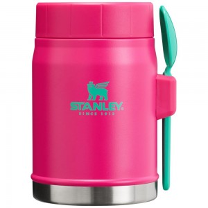 Food Jars Stanley The Heat wave Classic Legendary + Spork | 14 OZ Rosas | QNYR-21085