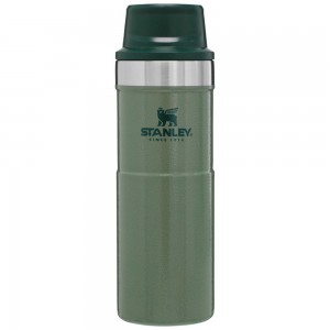 Mugs Stanley Classic Trigger Action Travel Insulated Coffee Tumbler | 16 OZ Verde | BJLY-73062