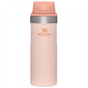 Mugs Stanley Classic Trigger Action Travel Insulated Coffee Tumbler | 16 OZ Rosas | THAW-36901