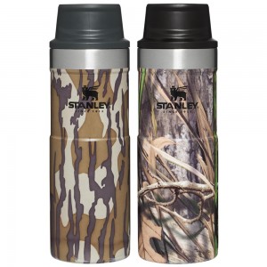 Mugs Stanley Sportsman Classic Travel | Insulated Coffee Tumbler Twin Pack | 16 OZ Camuflaje Multicolor | LYTN-09136