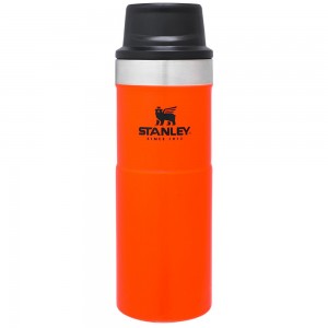 Mugs Stanley Sportsman Classic Travel | Insulated Coffee Tumbler | 16 OZ Naranjas | NTPW-18390