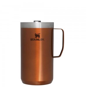 Mugs Stanley The Stay-Hot Camp | 24 OZ Marrones | XSFR-13849
