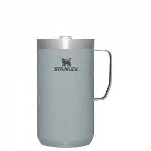 Mugs Stanley The Stay-Hot Camp | 24 OZ Plateadas | OHCY-39604