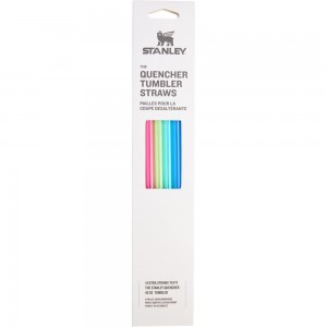 Straws Stanley Replacement Straw 4 Pack | 40 OZ Quencher Tumbler Multicolor | HWPF-48106