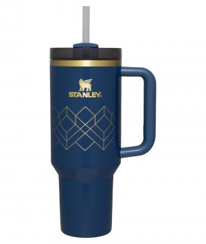 Tumbler Stanley Deco Collection Quencher H2.0 FlowState™ | 40 OZ Gris Oscuro | MGAS-67194