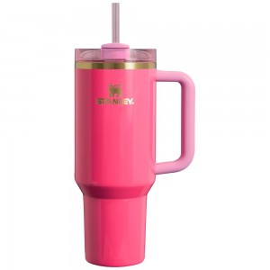 Tumbler Stanley Pink Adventure Quencher H2.0 Travel | 40 OZ Rosas | AQBP-06517