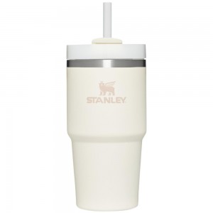 Tumbler Stanley Quencher H2.0 Travel | 20 OZ Creme Blancas | CUSR-68039