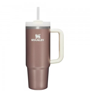 Tumbler Stanley Quencher H2.0 Travel | 30 OZ Rosas | ZQTO-45621