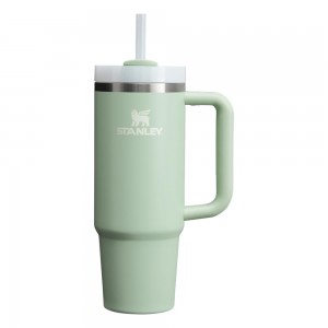 Tumbler Stanley Quencher H2.0 Travel | 30 OZ Creme | MIBG-79084