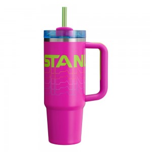 Tumbler Stanley Quencher H2.0 Travel | 30 OZ Moradas | SZGE-85236