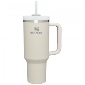 Tumbler Stanley Quencher H2.0 Travel | 40 OZ Beige | OMSD-08437