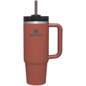 Tumbler Stanley Quencher H2.0 Travel | Soft Matte | 30 OZ Rojas | MZXU-32517