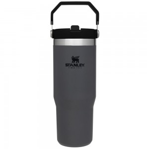 Tumbler Stanley The IceFlow Flip Straw | 30 OZ | Insulated Water Gris | IOQB-89730