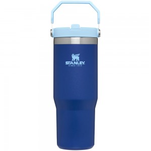 Tumbler Stanley The IceFlow Flip Straw | 30 OZ | Insulated Water Azules | ELWX-60841