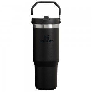 Tumbler Stanley The IceFlow Flip Straw | 30 OZ | Insulated Water Negras | TGHP-72398