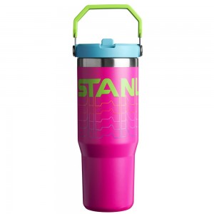 Tumbler Stanley The Reverb IceFlow™ Flip Straw I 30 OZ Moradas | LOQS-32108