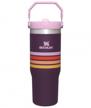 Tumbler Stanley The Varsity Iceflow™ Flip Straw | 30 OZ Moradas | POSD-89257
