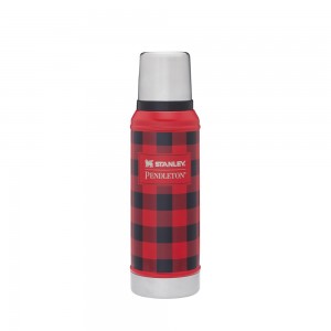 Vacuum Bottles Stanley Stanley x Pendleton Classic Bottle | Buffalo Check | 1.0 QT Rojas | LUET-16570