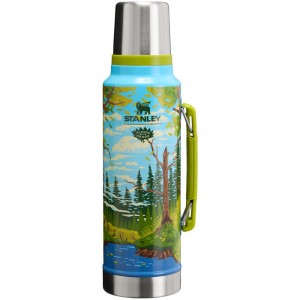 Vacuum Bottles Stanley The Always With Honor Classic Legendary Bottle | 1.5 QT Verde | ASRY-94186