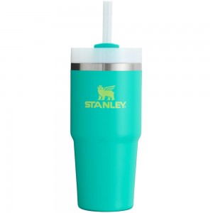 Vacuum Bottles Stanley The Heat Wave Quencher H2.O FlowState™ Tumbler | 14 OZ Azules | WJTP-83947