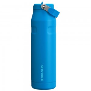 Vacuum Bottles Stanley The IceFlow™ Bottle with Flip Straw Lid | 36 OZ Azules | ZEVL-97265