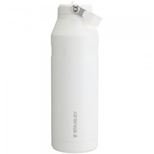 Vacuum Bottles Stanley The IceFlow™ Bottle with Flip Straw Lid | 50 OZ Blancas | JMTG-09382