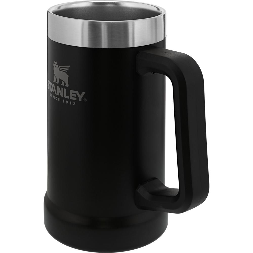Botellas de Agua Stanley Adventure Big Grip Beer Stein | 24OZ Mugs Negras | HXDE-52174