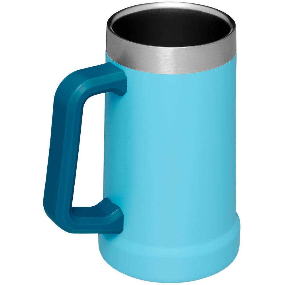 Botellas de Agua Stanley Adventure Big Grip Beer Stein | 24OZ Mugs Azules | GRSP-74186