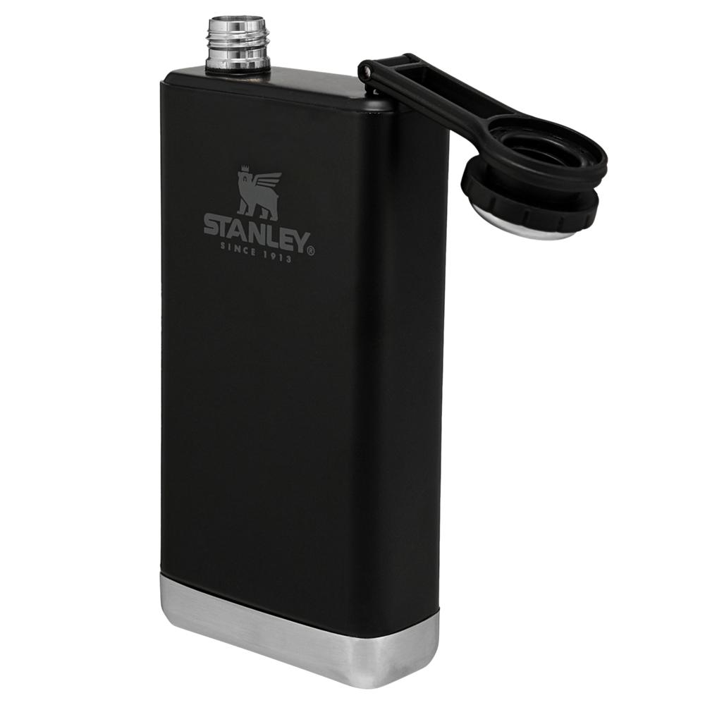 Botellas de Agua Stanley Adventure Pre-Party Hip Flask | 8 OZ Negras | MUXW-32509