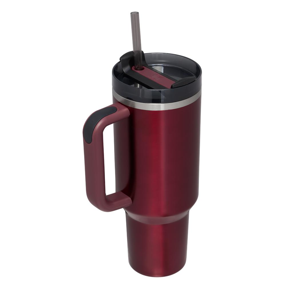 Botellas de Agua Stanley Adventure Quencher H2.0 Travel Tumbler | 40 OZ Rosewood Glow | HUOP-31985