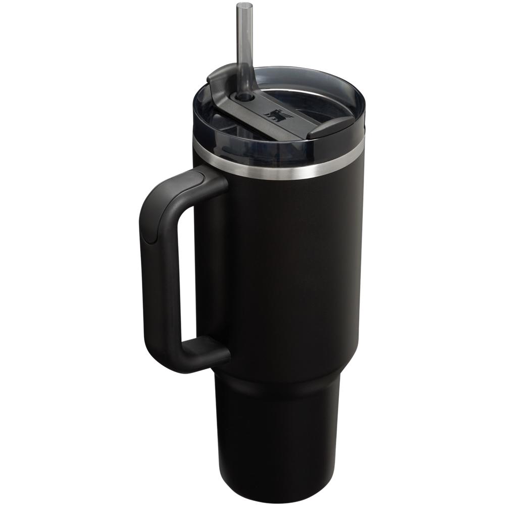 Botellas de Agua Stanley Adventure Quencher H2.0 Travel Tumbler | 40 OZ Negras | IBRO-23904