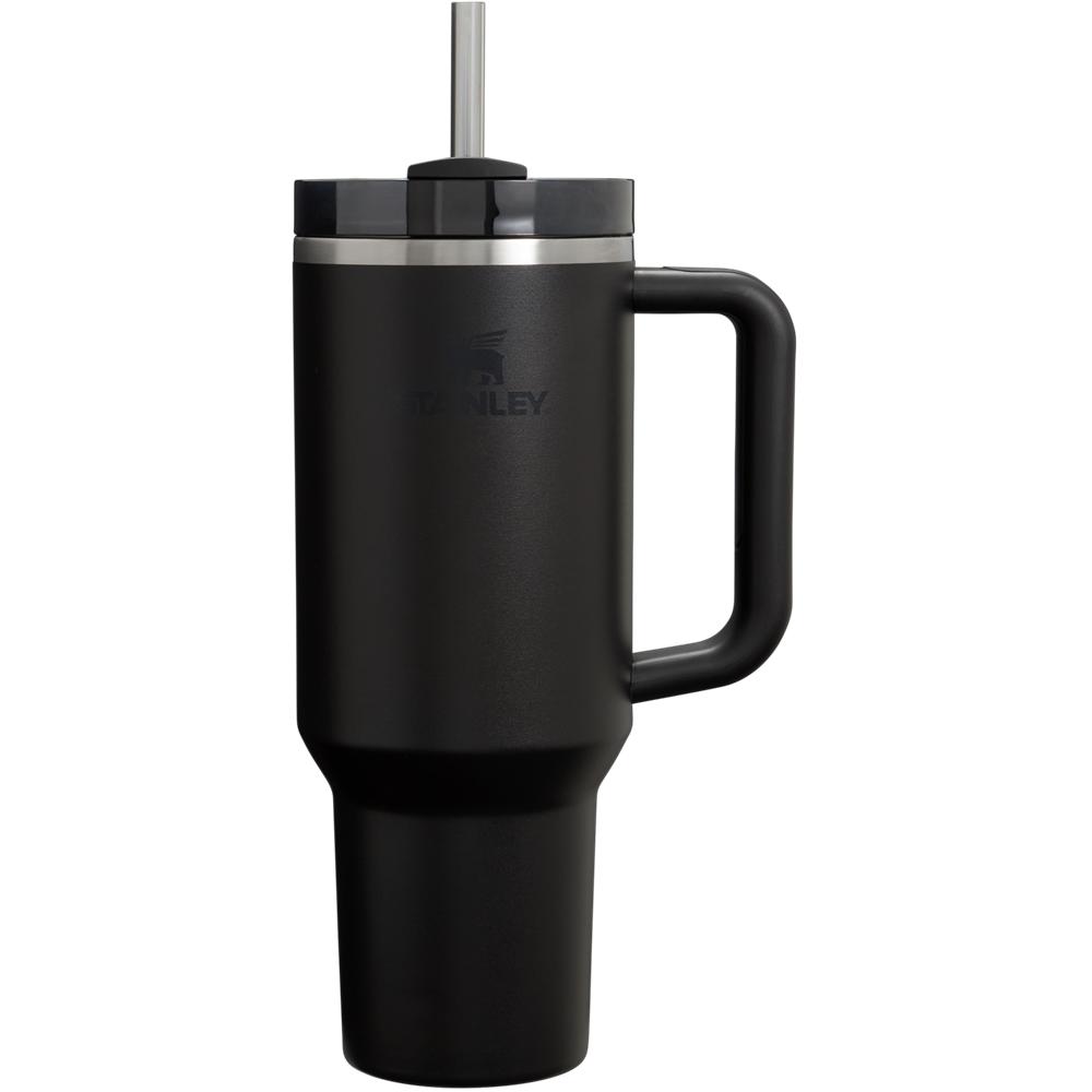 Botellas de Agua Stanley Adventure Quencher H2.0 Travel Tumbler | 40 OZ Negras | IBRO-23904