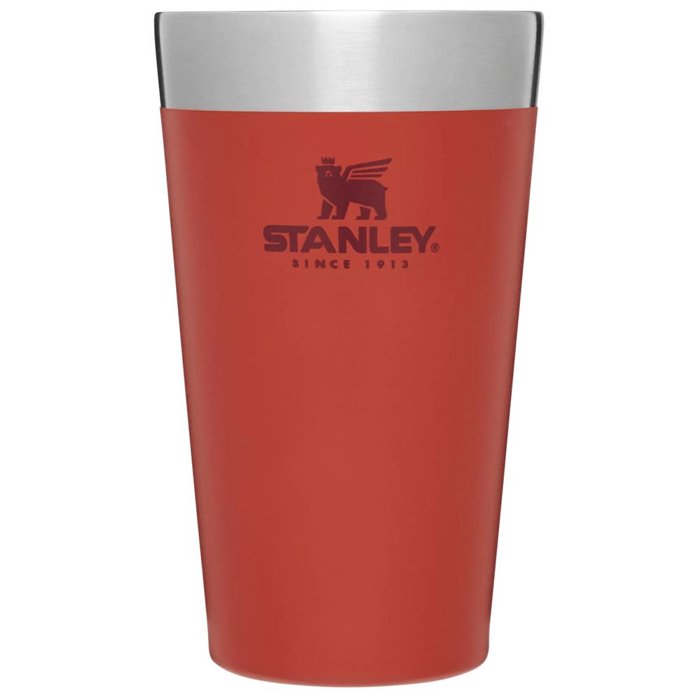 Botellas de Agua Stanley Adventure Stacking Stainless Steel Beer Pint | 16OZ Tumbler Rojas | AGJE-16327