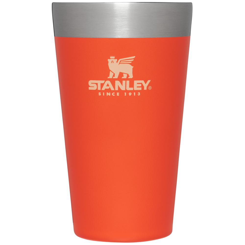 Botellas de Agua Stanley Adventure Stacking Stainless Steel Beer Pint | 16OZ Tumbler Naranjas | LVNG-93512
