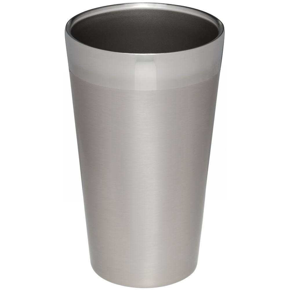 Botellas de Agua Stanley Adventure Stacking Stainless Steel Beer Pint | 16OZ Tumbler Gris | XRSB-67825