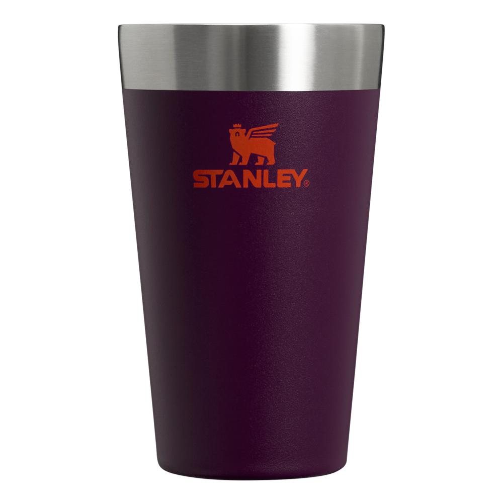 Botellas de Agua Stanley Adventure Stacking Stainless Steel Beer Pint | 16OZ Tumbler Moradas | HDZS-04165