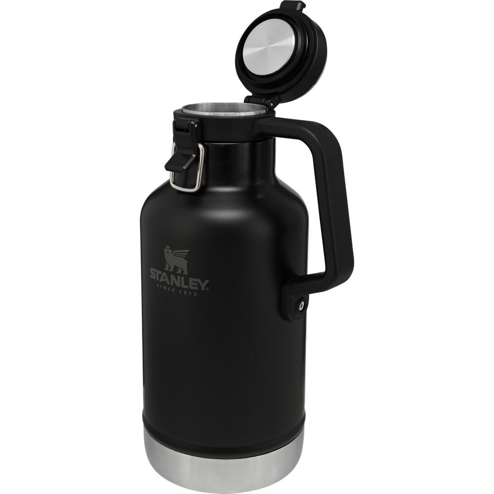 Botellas de Agua Stanley Classic Easy-Pour Insulated Beer Growler | 64 OZ Negras | XFTA-37951