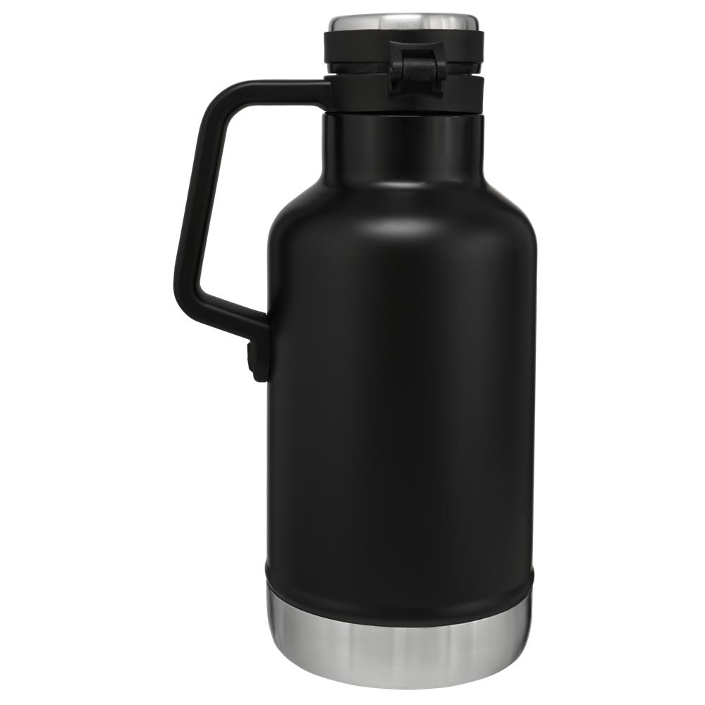 Botellas de Agua Stanley Classic Easy-Pour Insulated Beer Growler | 64 OZ Negras | XFTA-37951