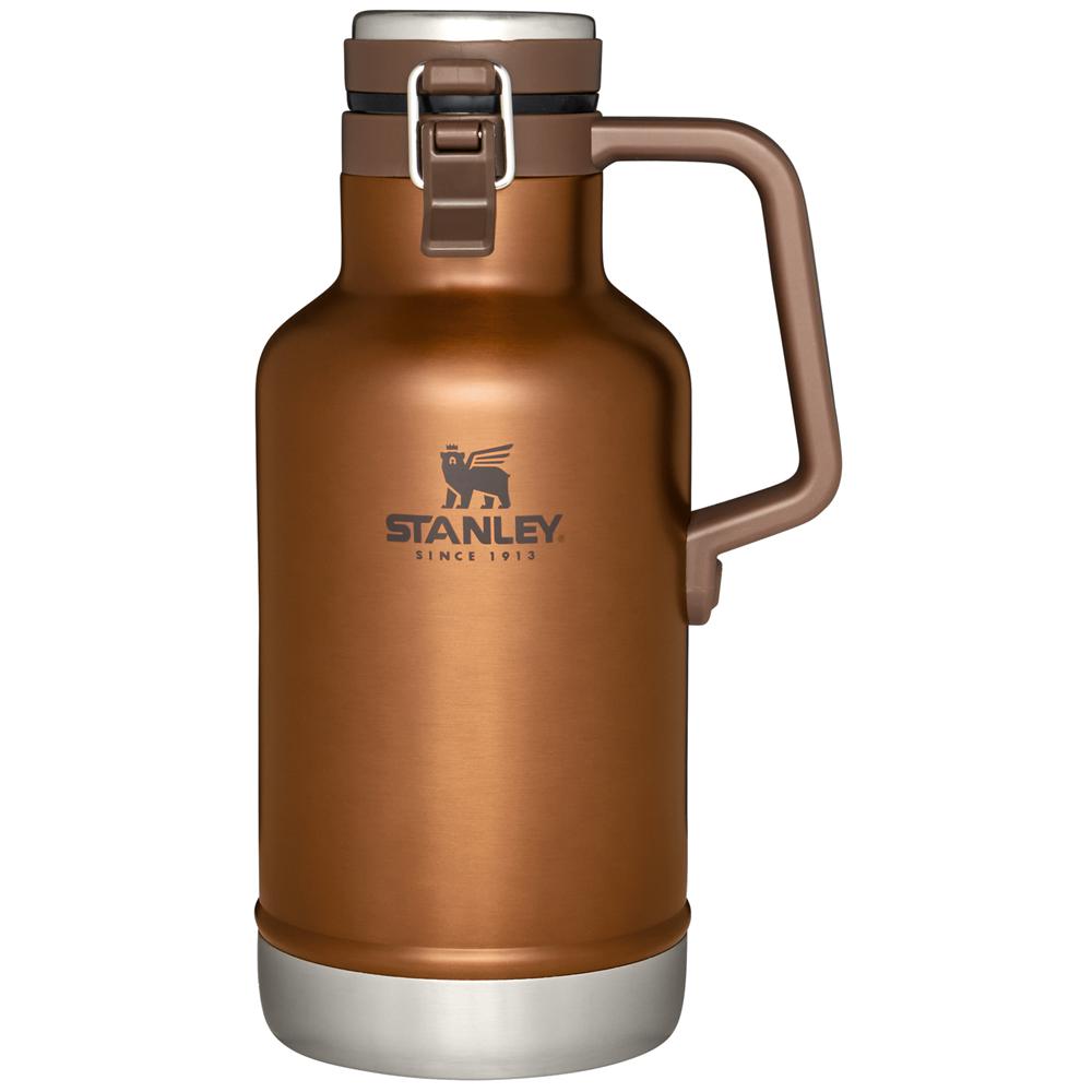 Botellas de Agua Stanley Classic Easy-Pour Insulated Beer Growler | 64 OZ Marrones | UZJE-64198