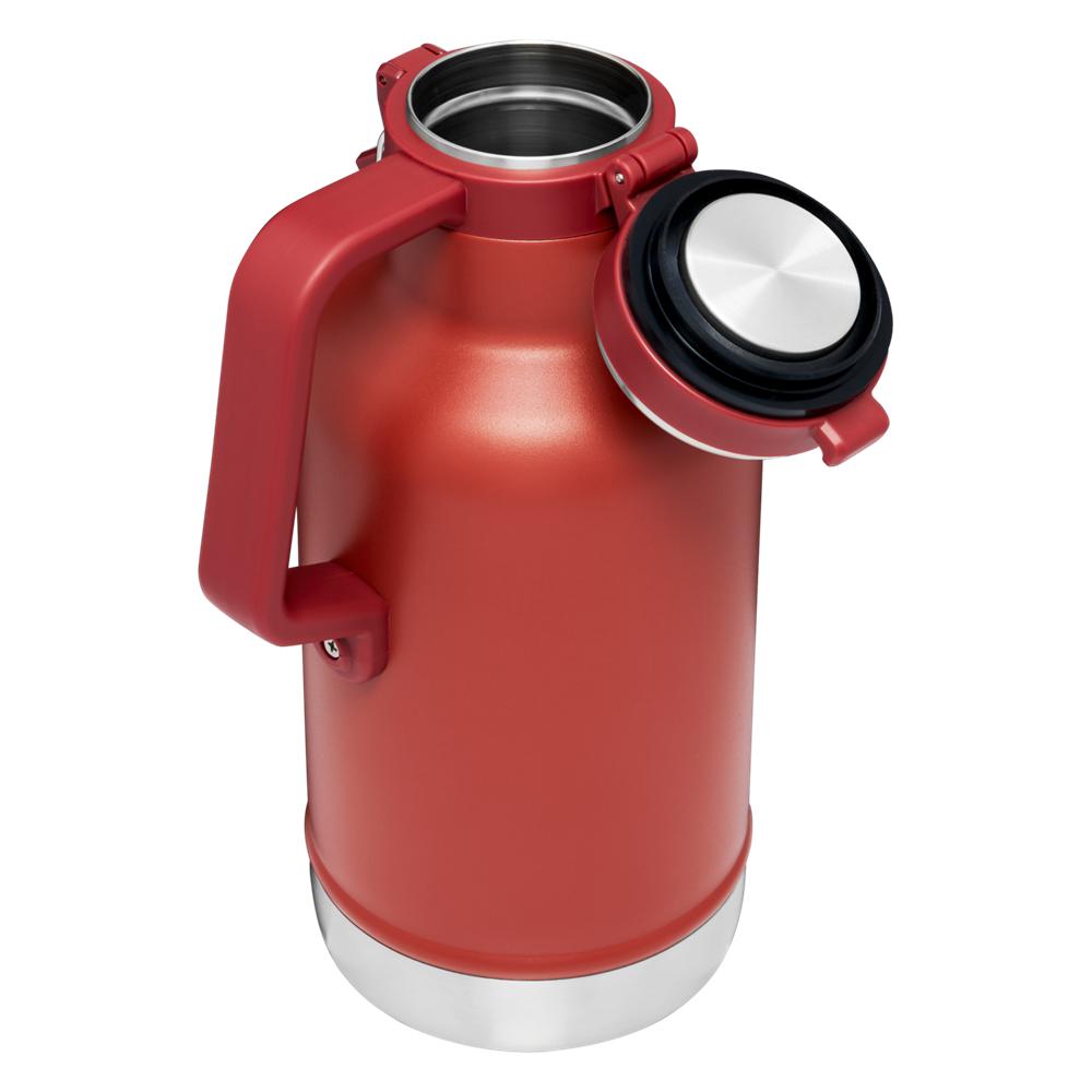 Botellas de Agua Stanley Classic Easy-Pour Insulated Beer Growler | 64 OZ Rojas | MIQH-70249