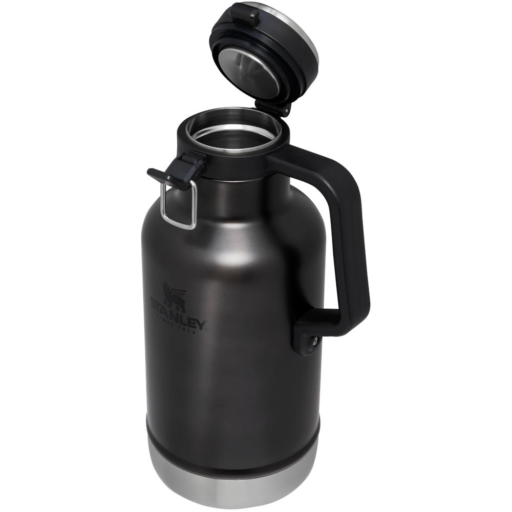Botellas de Agua Stanley Classic Easy-Pour Insulated Beer Growler | 64 OZ Negras | UMXP-58107