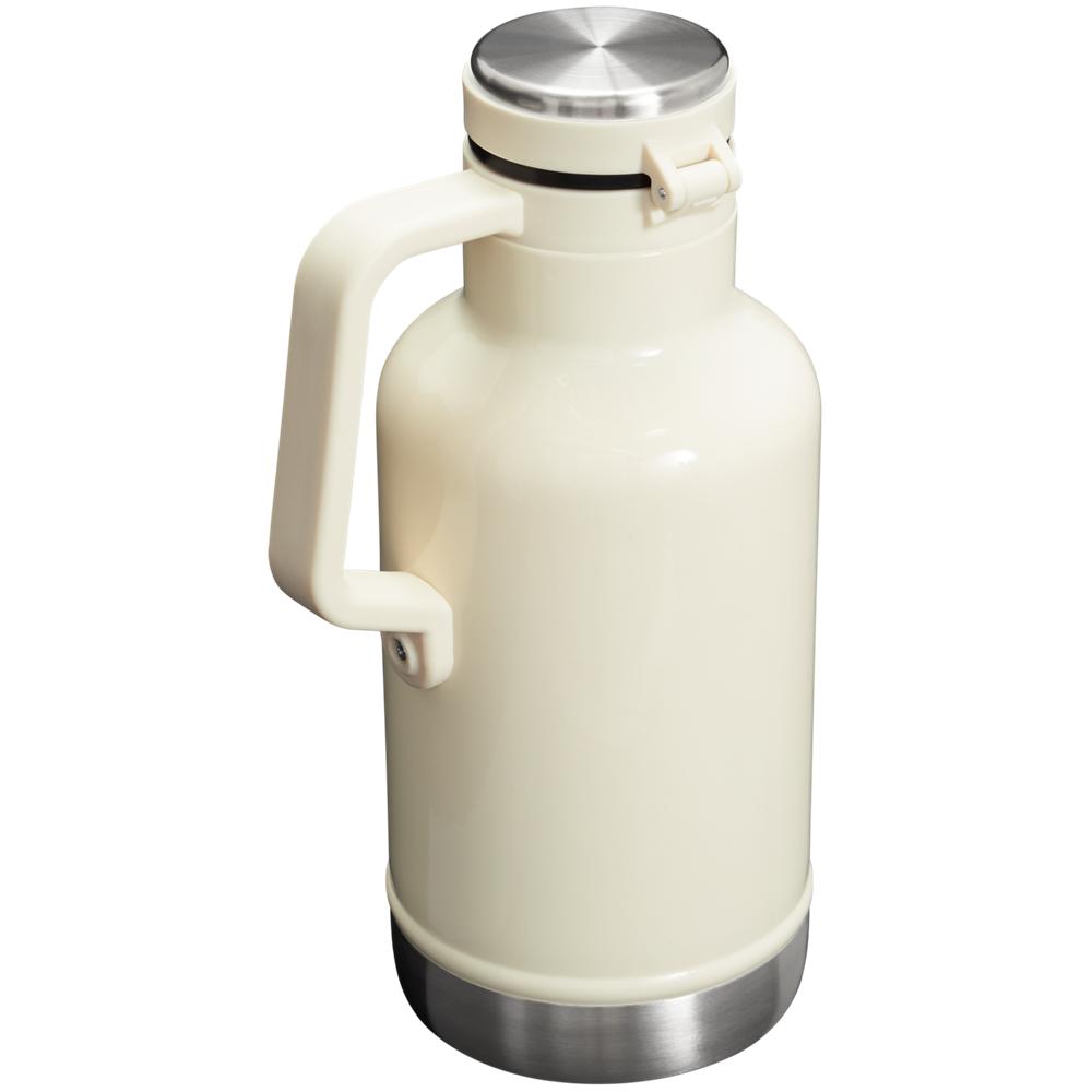 Botellas de Agua Stanley Classic Easy-Pour Insulated Beer Growler | 64 OZ Beige | YOGQ-23594