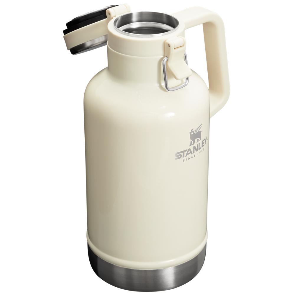 Botellas de Agua Stanley Classic Easy-Pour Insulated Beer Growler | 64 OZ Beige | YOGQ-23594